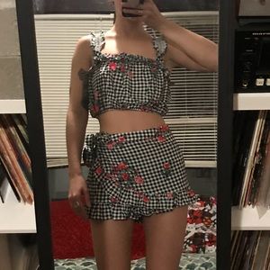 Two Piece Floral Set